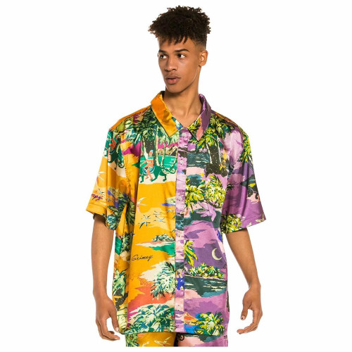 Grimey Ανδρικό πουκάμισο Ocean Gateways Multicolor Button Up Shirt